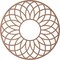 Ekena Millwork Cannes Wood Fretwork Pierced Ceiling Medallion, Wood (Paint Grade), 24"OD x 8 1/4"ID x 3/8"T CMWP24X24X0375CNMF - alternate 4